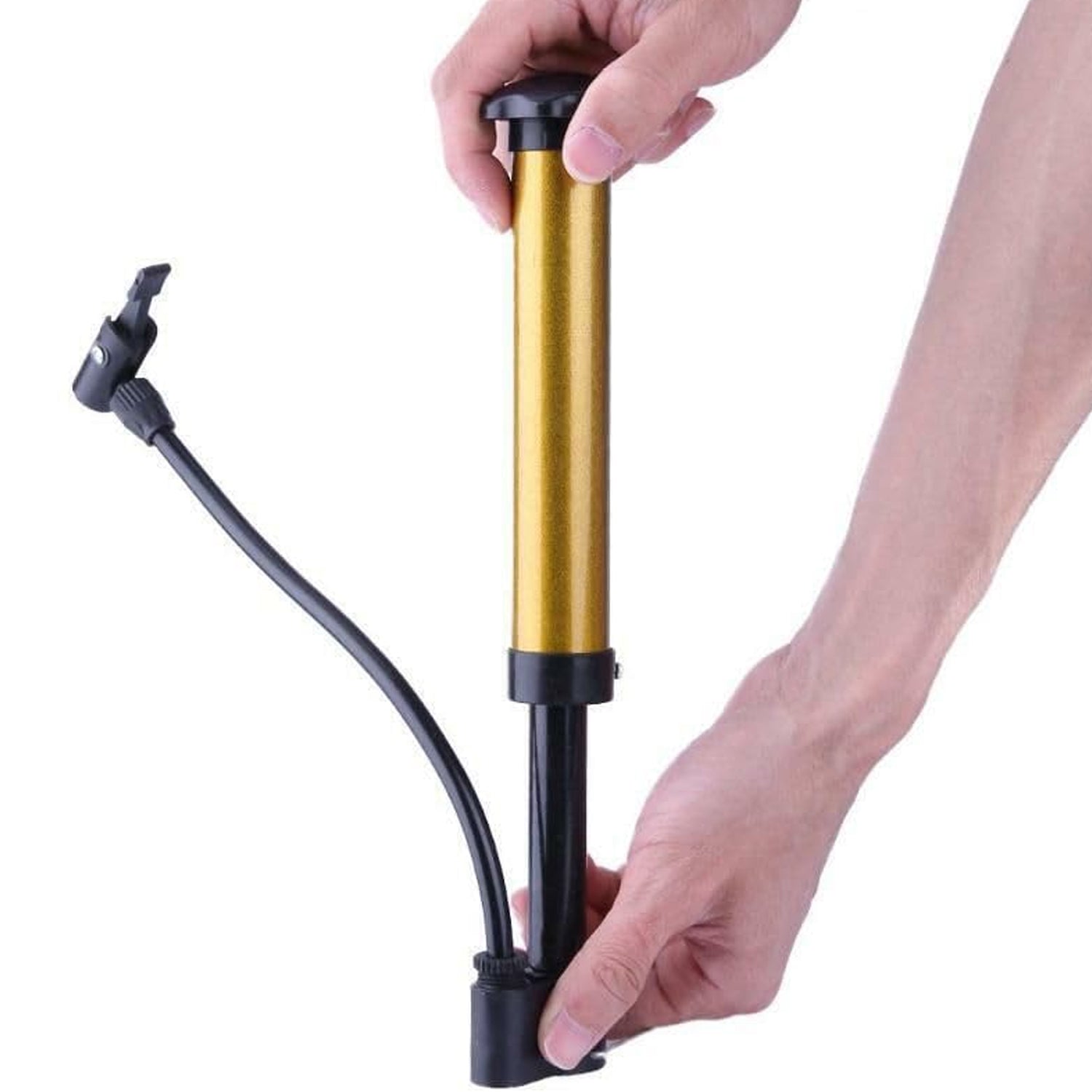 8506 Hand Air Ball Pump, Metal Portable High Pressure Air Pump Mini Basketball Inflator for Balls, Basketball, Soccer, Volleyball, Football, Inflatable and More 8506 Hand Air Ball Pump, Metal Portable High Pressure Air Pump Mini Basketball Inflator for Balls, Basketball, Soccer, Volleyball, Football, Inflatable and More